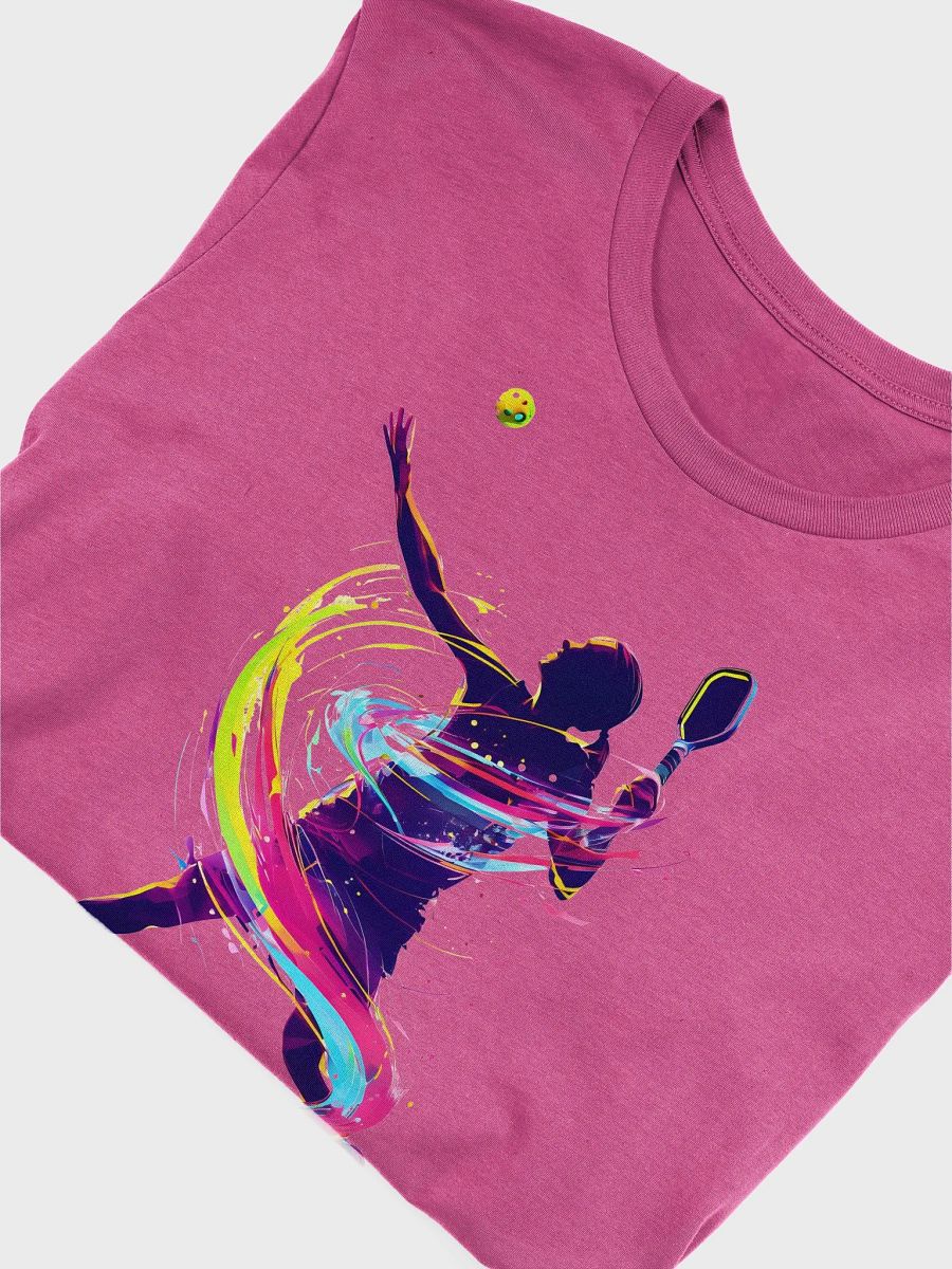 Dynamic Pickleball Energy Shirt – Neon Power Serve product image (3)