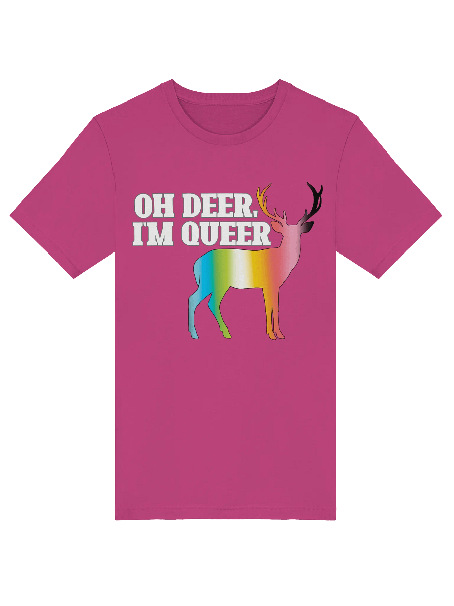 Oh Deer, I'm Queer- Queer Flag T-shirt product image (51)