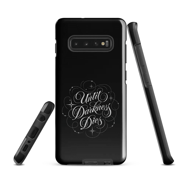 Until Darkness Dies (swirls design) Samsung Case product image (1)