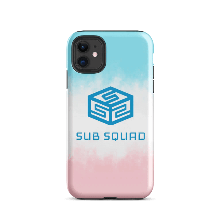 Sub Squad Official Tough iPhone® Case - Pink, White & Blue product image (2)