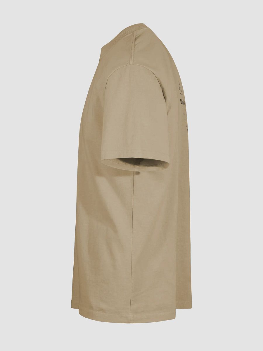 Columbia Road Market Vintage Vibes Oversized Tee (Faded Khaki) product image (9)