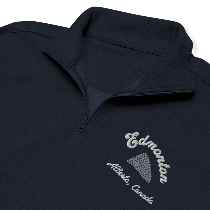 Edmonton Siver Balls (Talus Dome) Embroidery Half Zip product image (2)