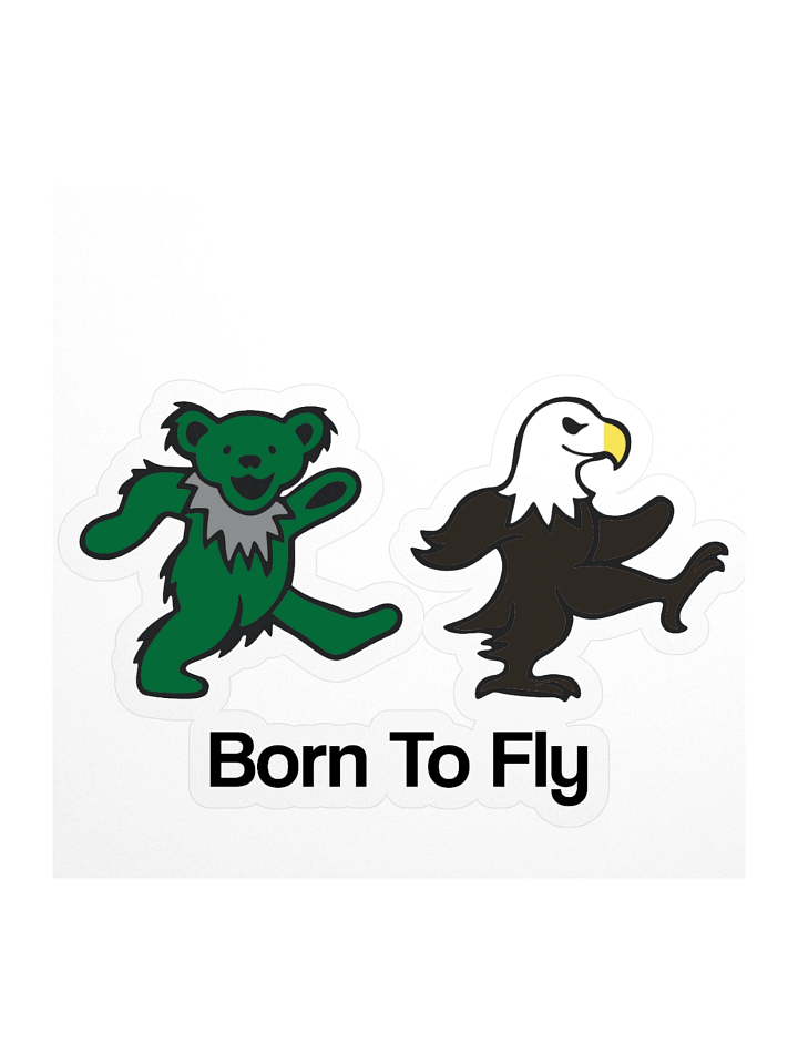 Born To Fly Sticker product image (1)