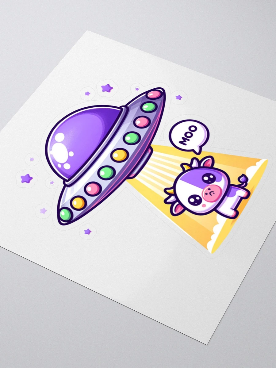 Moo-tastic UFO Cow Stickers product image (8)