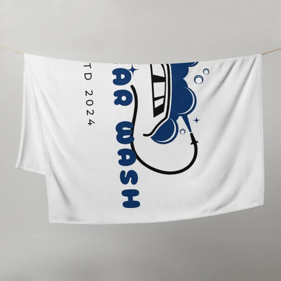 Bubble Car Wash Throw Blanket product image (9)