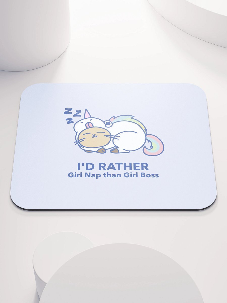 Dreamy Naptime Unicorn-Cat Mouse Pad product image (1)