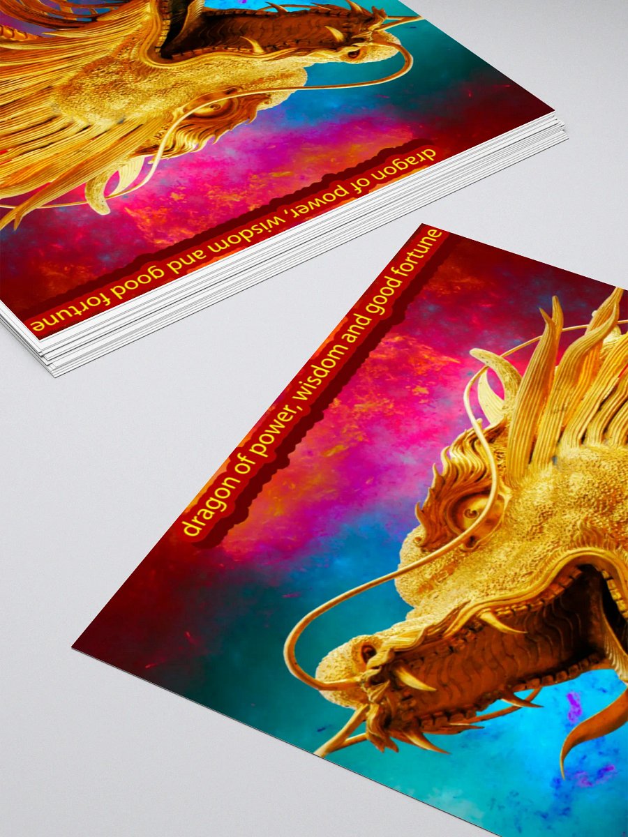 Dragon of Power Kiss Cut Stickers product image (10)