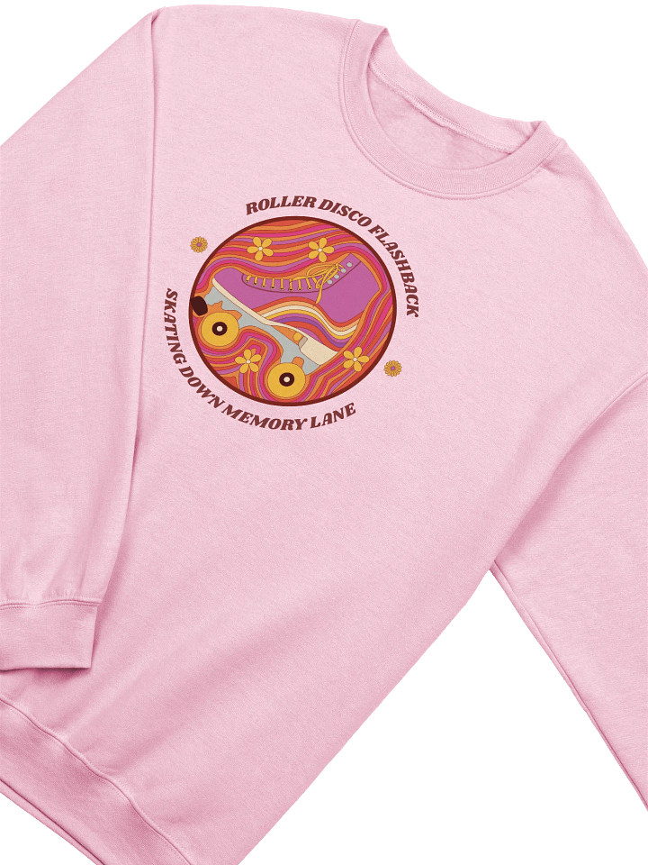 Retro Roller Skate Dream Crewneck Sweatshirt product image (2)