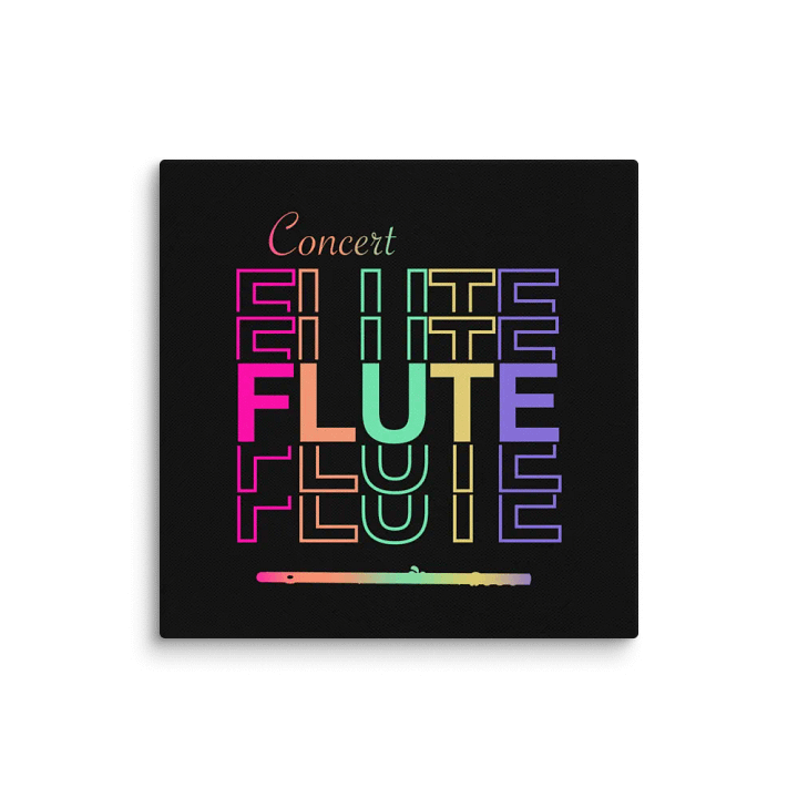 Symmetrical Flute Graphic Canvas - C Flute product image (1)
