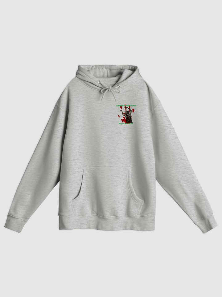 🧟‍♂️ ZDF “Bag ’Em and Tag ’Em” Tactical Hoodie — Warm. Wicked. War-Ready. product image (4)