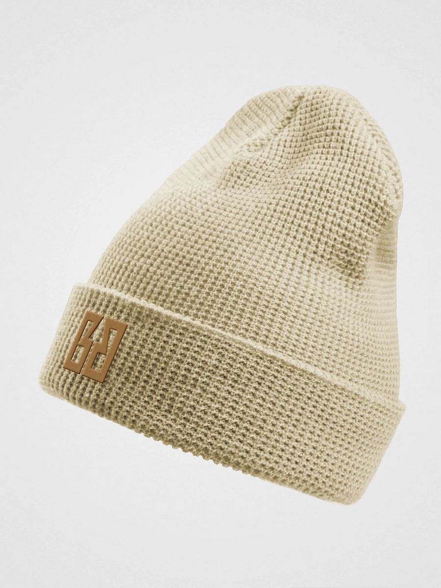 Logo Waffle Beanie (Gold) product image (2)