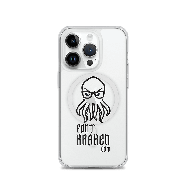 Font Kraken iPhone® Case product image (3)