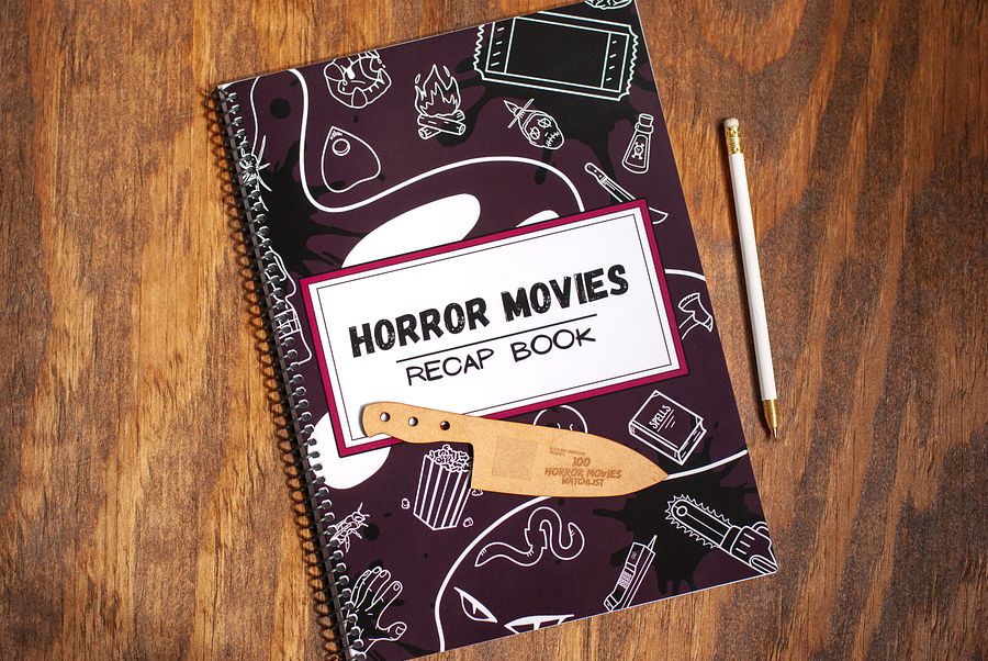 Horror Movies Recap Book | Movie Review & Log Book for Horror Fans product image (4)