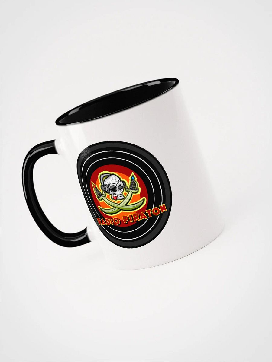 VINYL RECORD LOGO MUG (Colored Inside) product image (6)