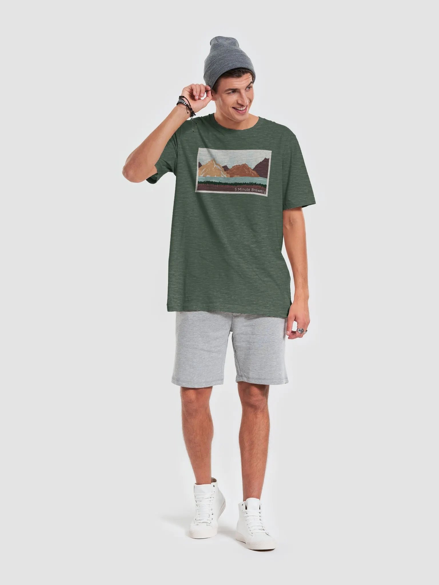 5MB Mountain Lake Scene Tee product image (6)
