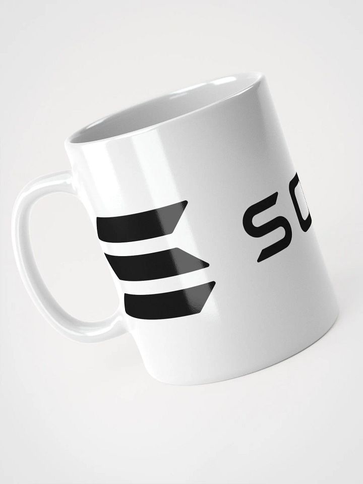Solana Logo White Glossy Mug product image (1)