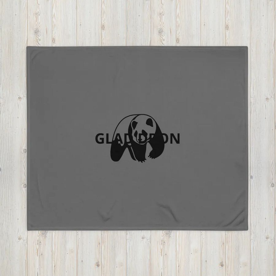 Restful Panda Throw Blanket product image (16)