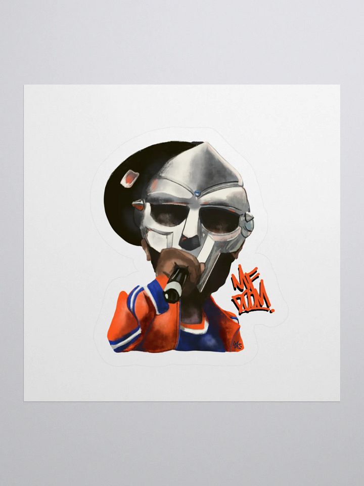 MF Doom Sticker product image (1)