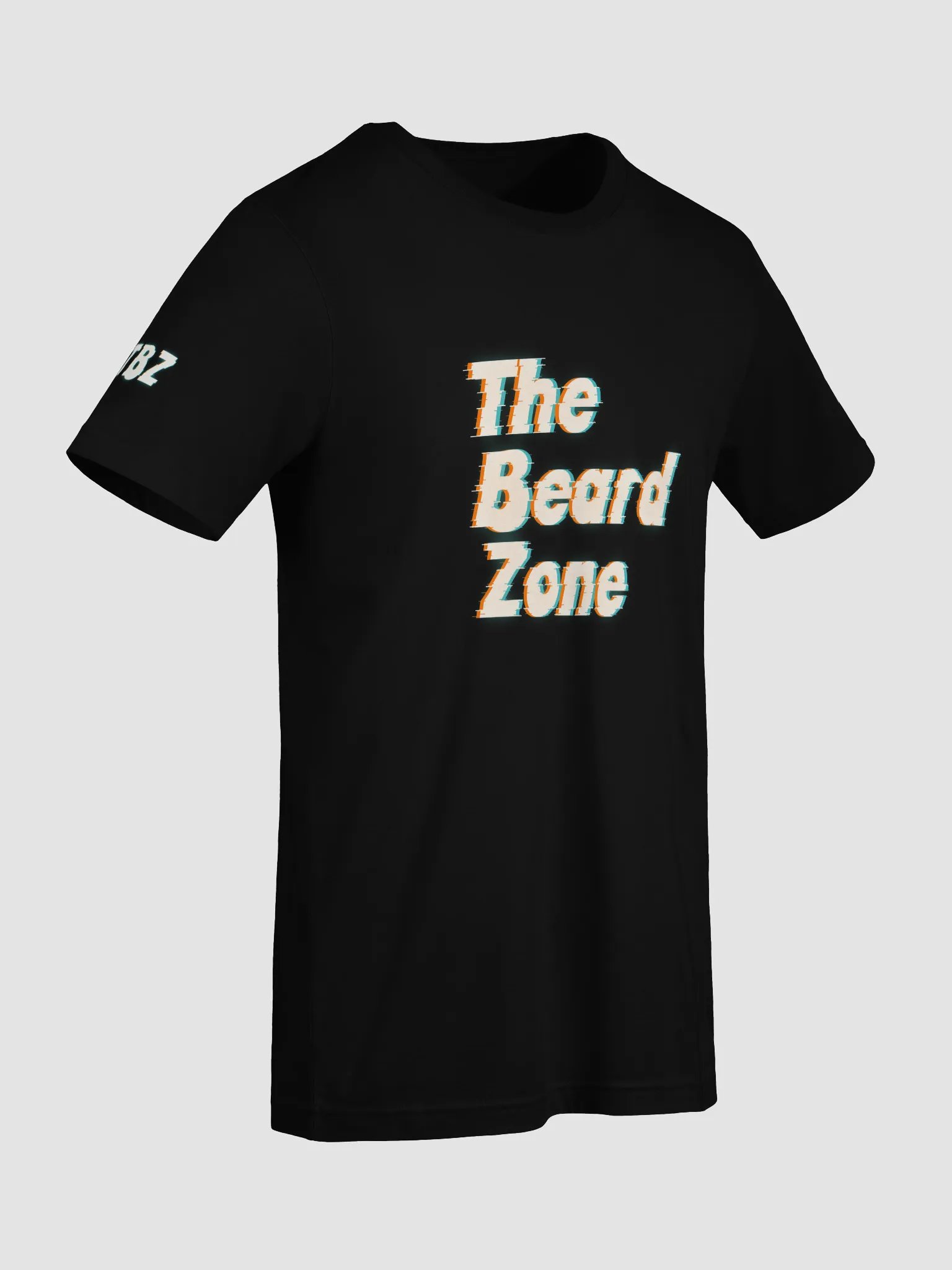 The Beard Zone Glitched T-Shirt product image (61)