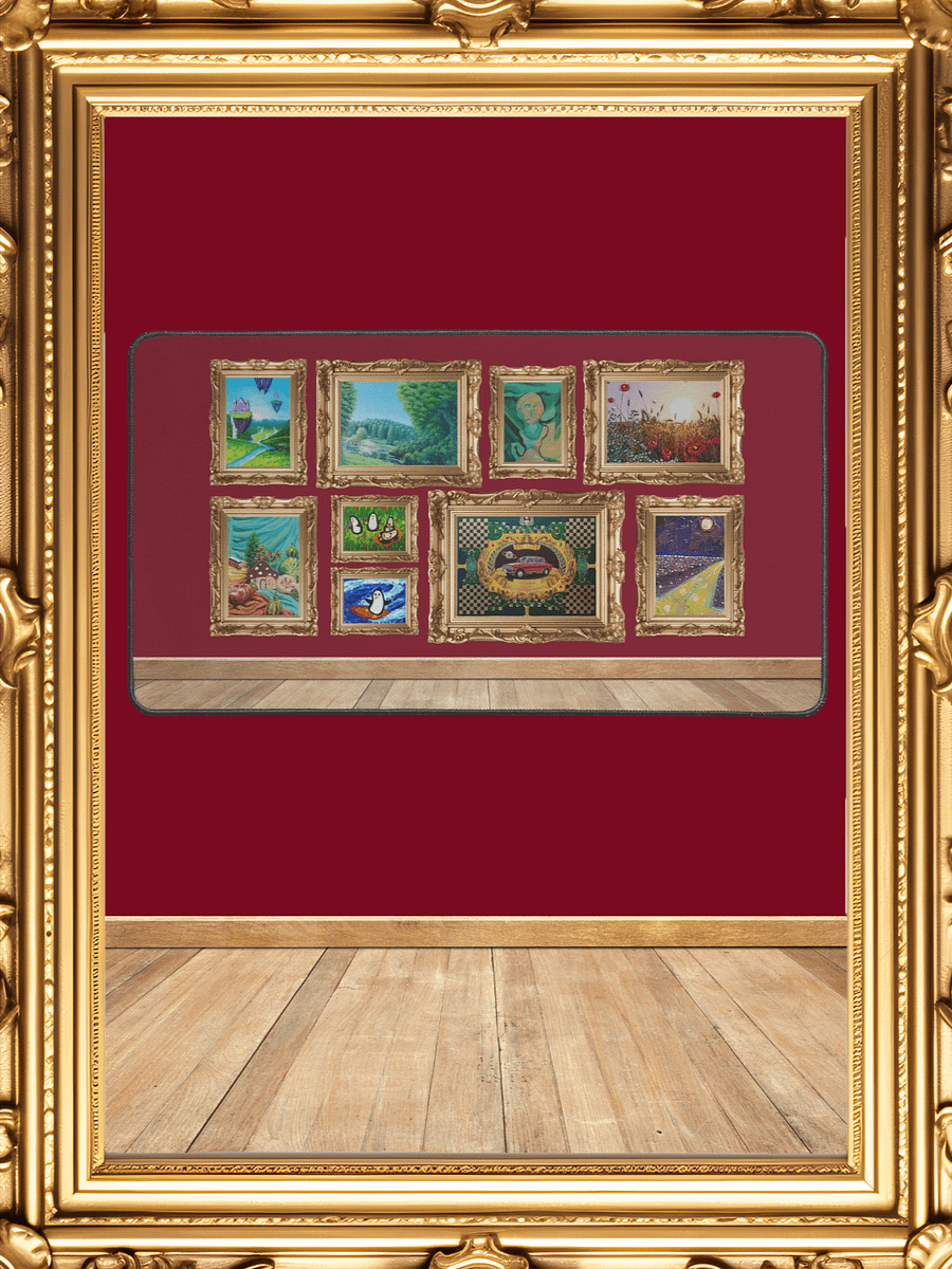 Golden Gallery Collection Desk Mat product image (1)