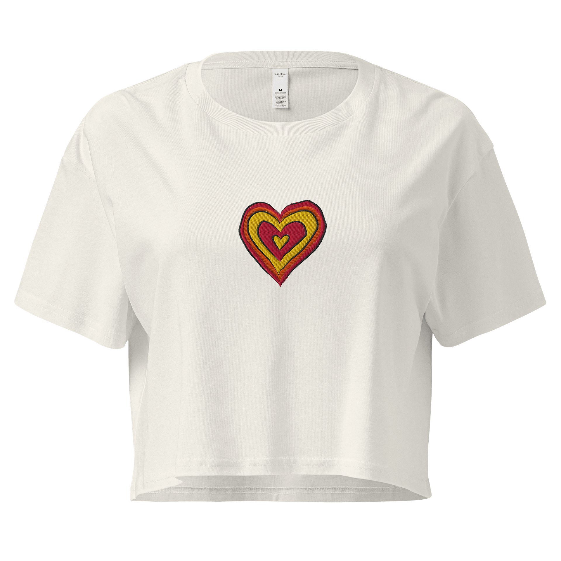 Embroidered Heart Crop Top product image (4)