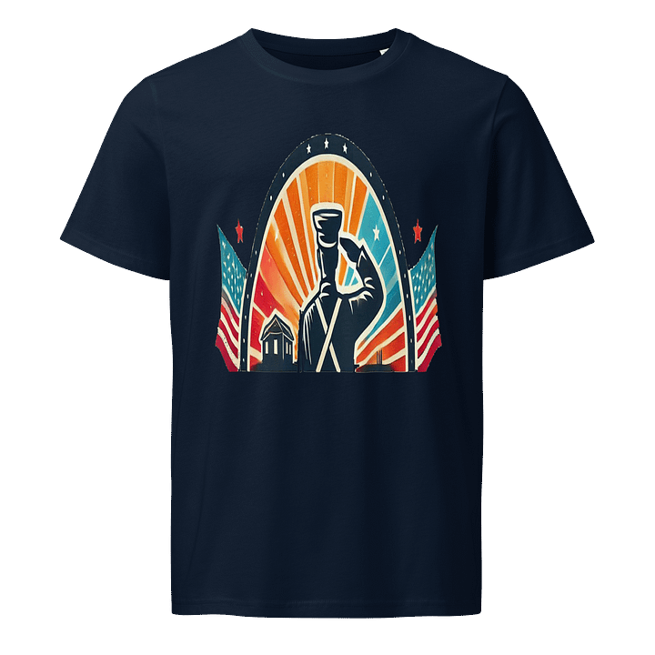 Salute to Freedom Organic T-Shirt product image (1)