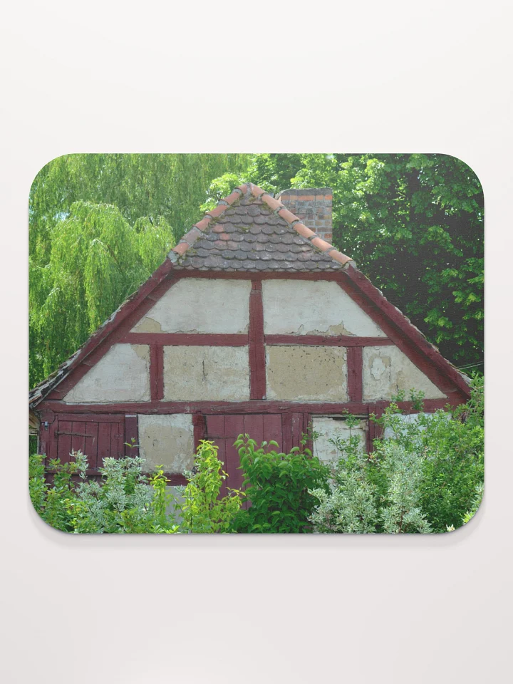 Mauspad - Lehmhütte versinkt im romantischen Bauerngarten product image (2)