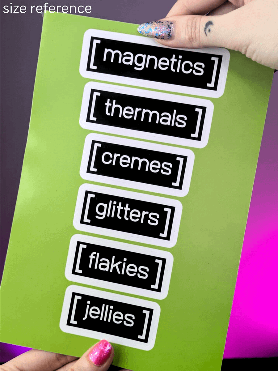 Drawer Labels by finish (white) product image (2)