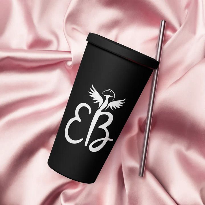E&E: Tumbler (white logo) product image (1)