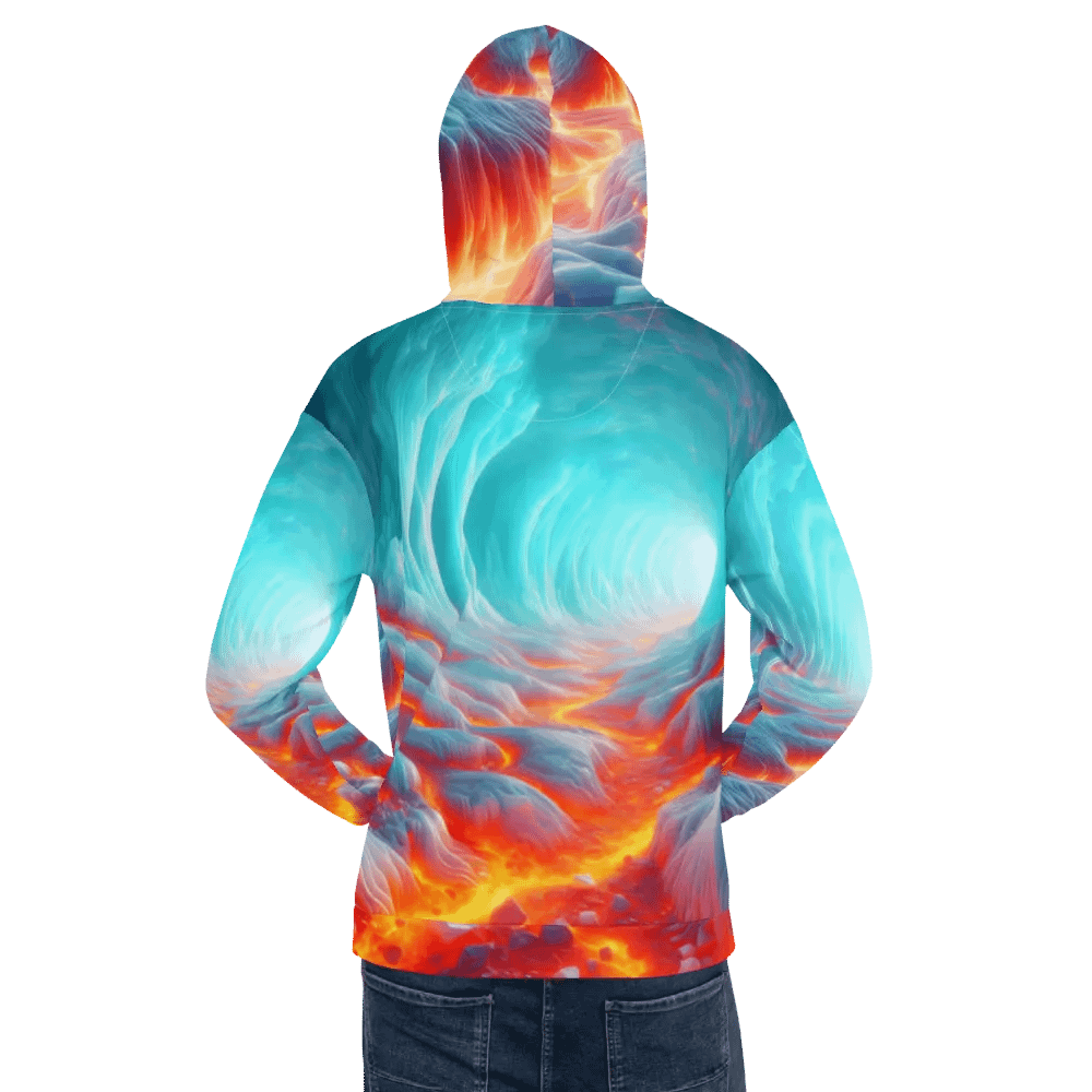 Fire and Ice - Molten Lava Meets Ice #36 product image (12)