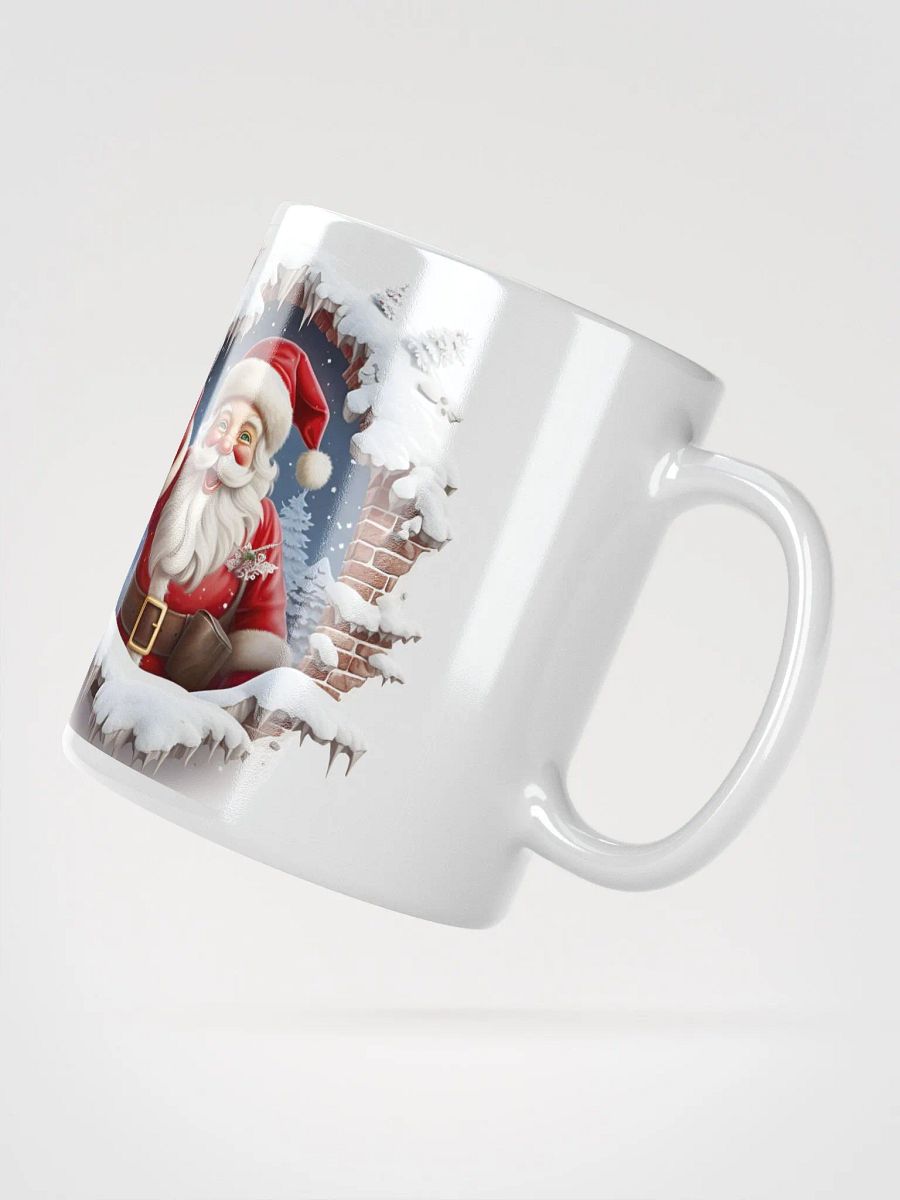 Chimney Surprise Santa 3D Christmas Mug - Magical Double-Sided Design product image (5)