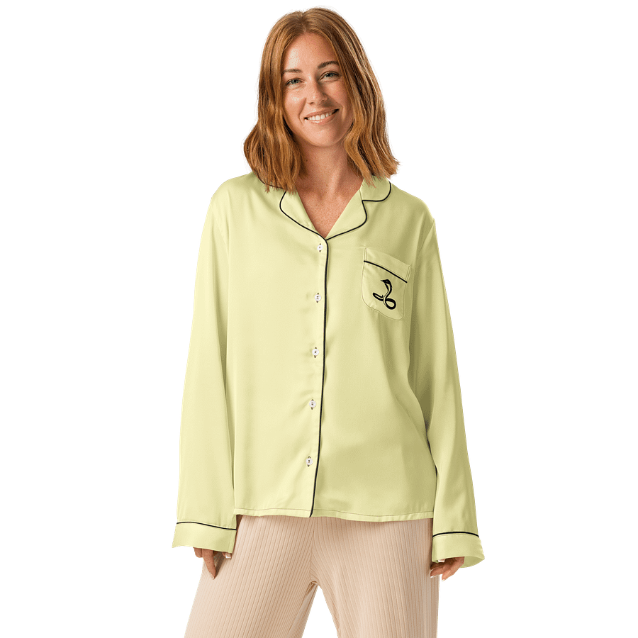 Sunshine Serenity Long Sleeve Pajama Top product image (1)
