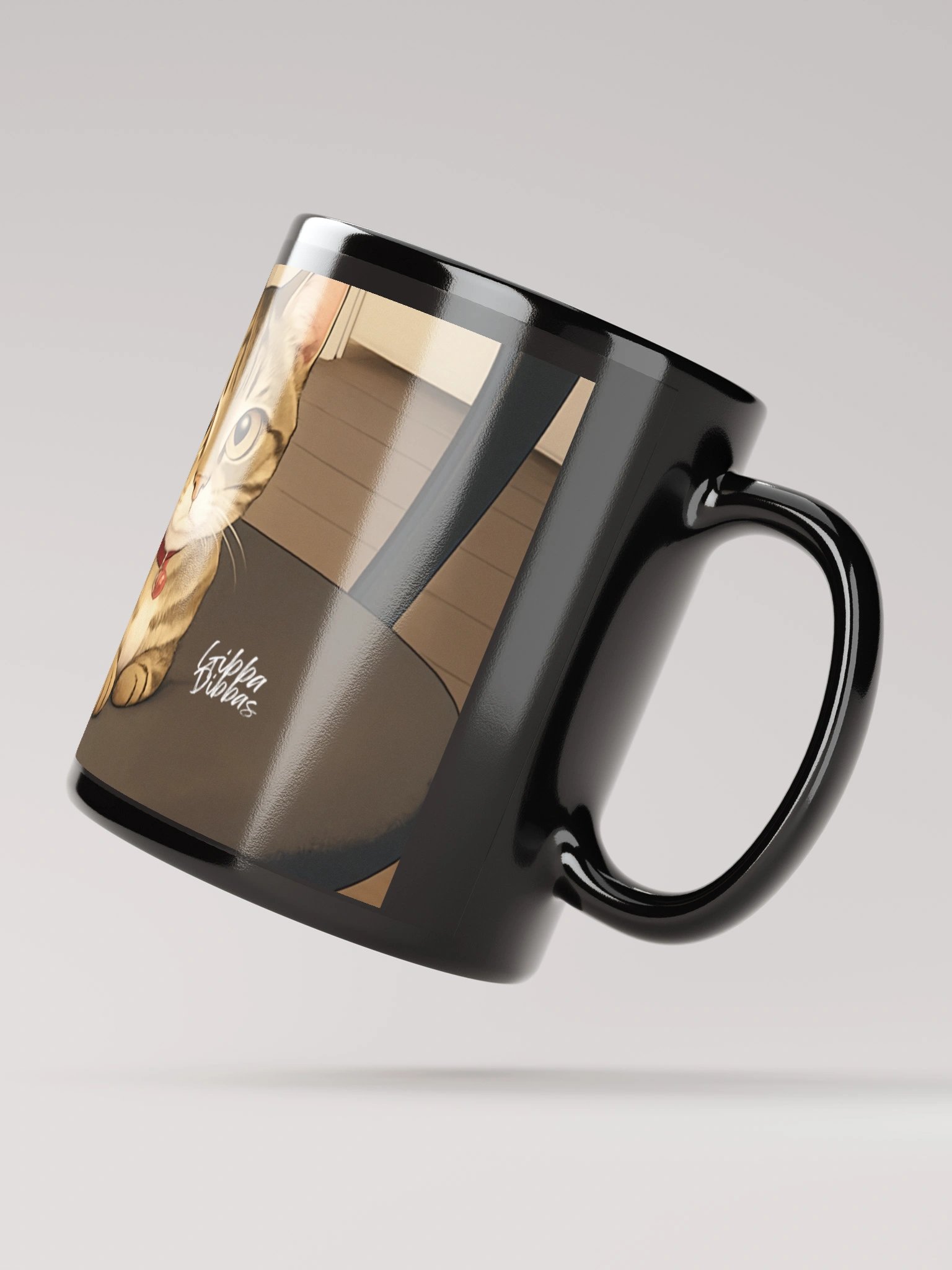 Hershey & Cookie Kitten Mug (Black) product image (2)
