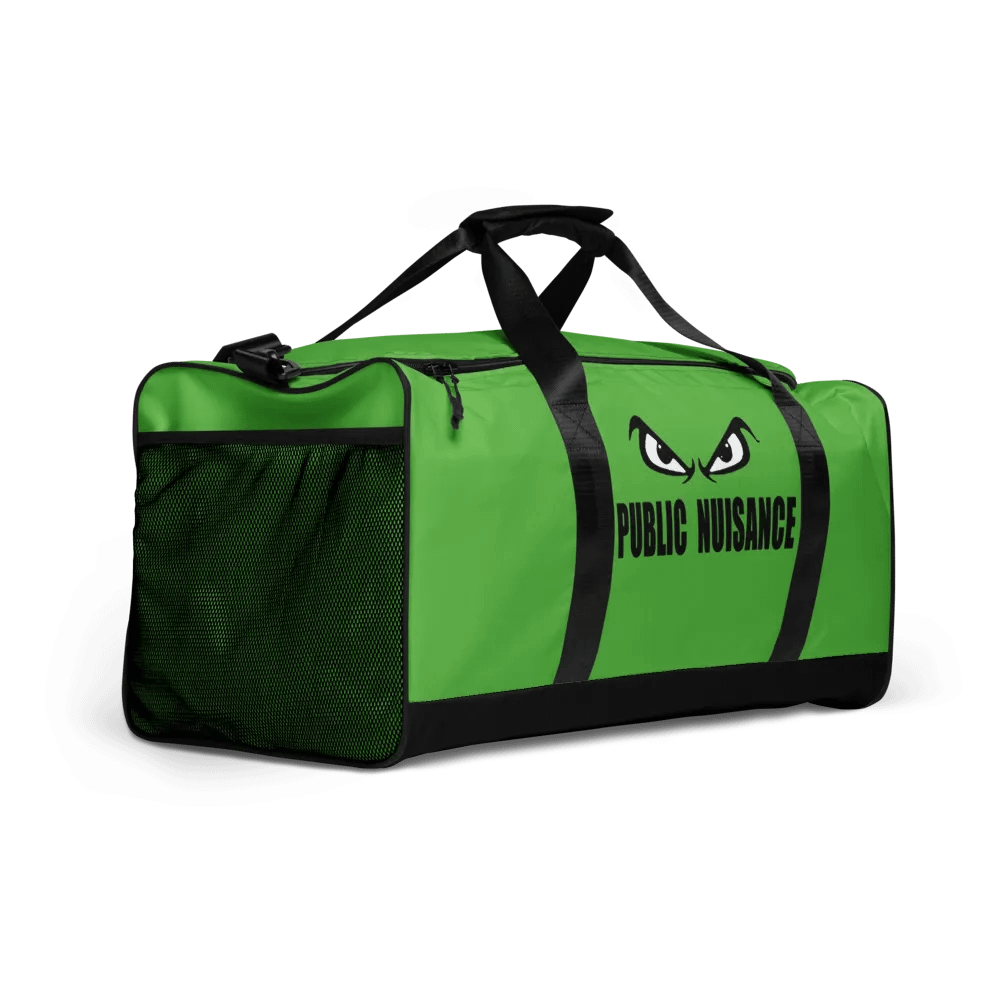 Public Nuisance: Lime Green Duffle Bag product image (2)