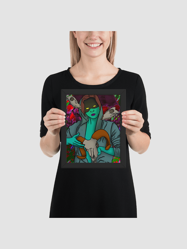 Skull Collector framed print product image (2)