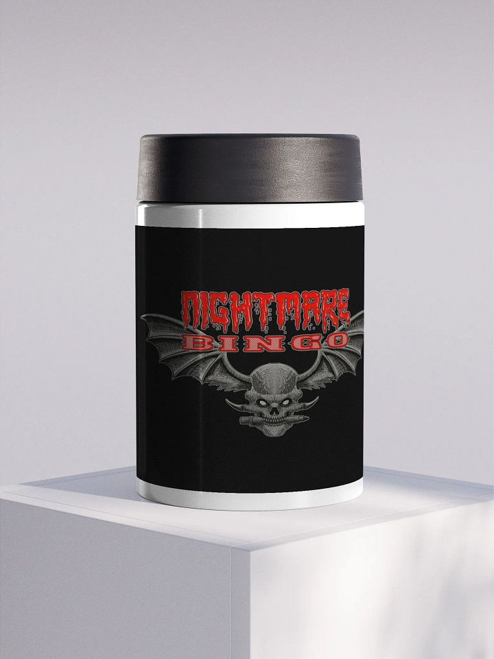 Nightmare Bingo Stainless Steel Koozie product image (1)