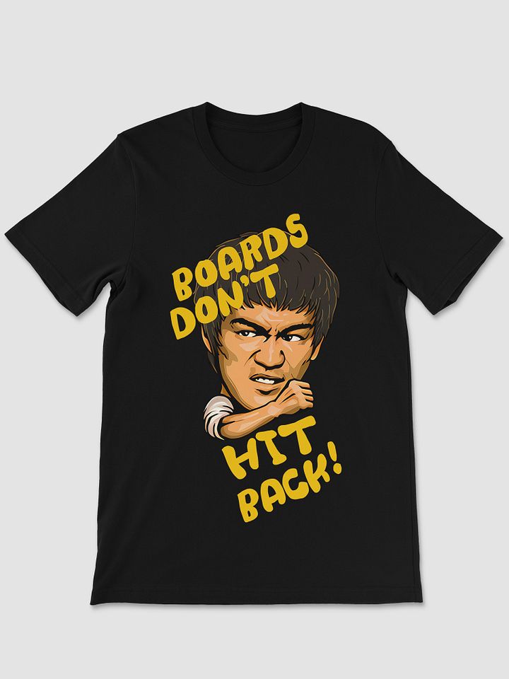 Bruce Lee 'BOARDS DON'T HIT BACK' T-Shirt product image (1)