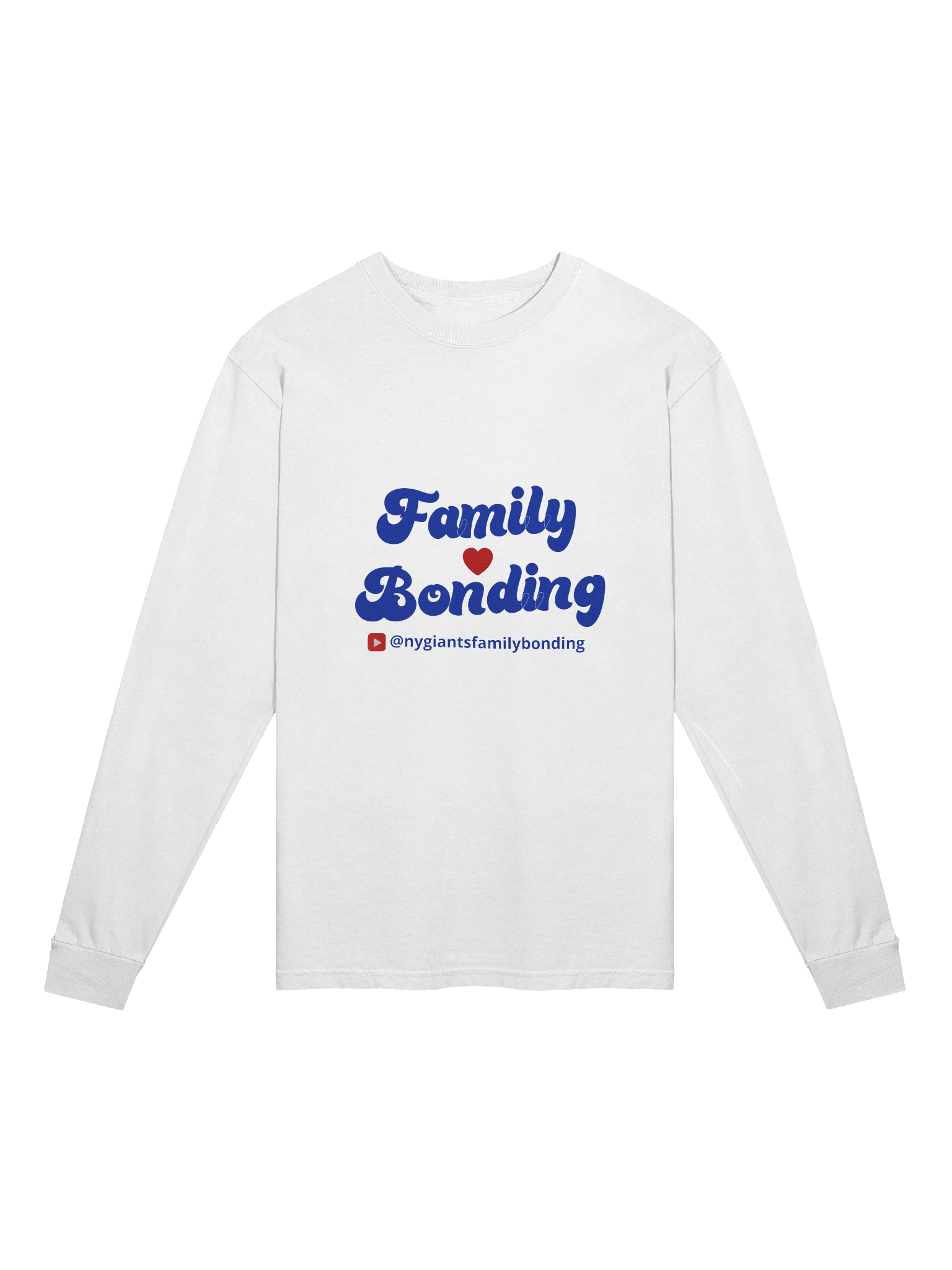 Family Bonding Official Long Sleeve Tee White Fan Shirt product image (1)