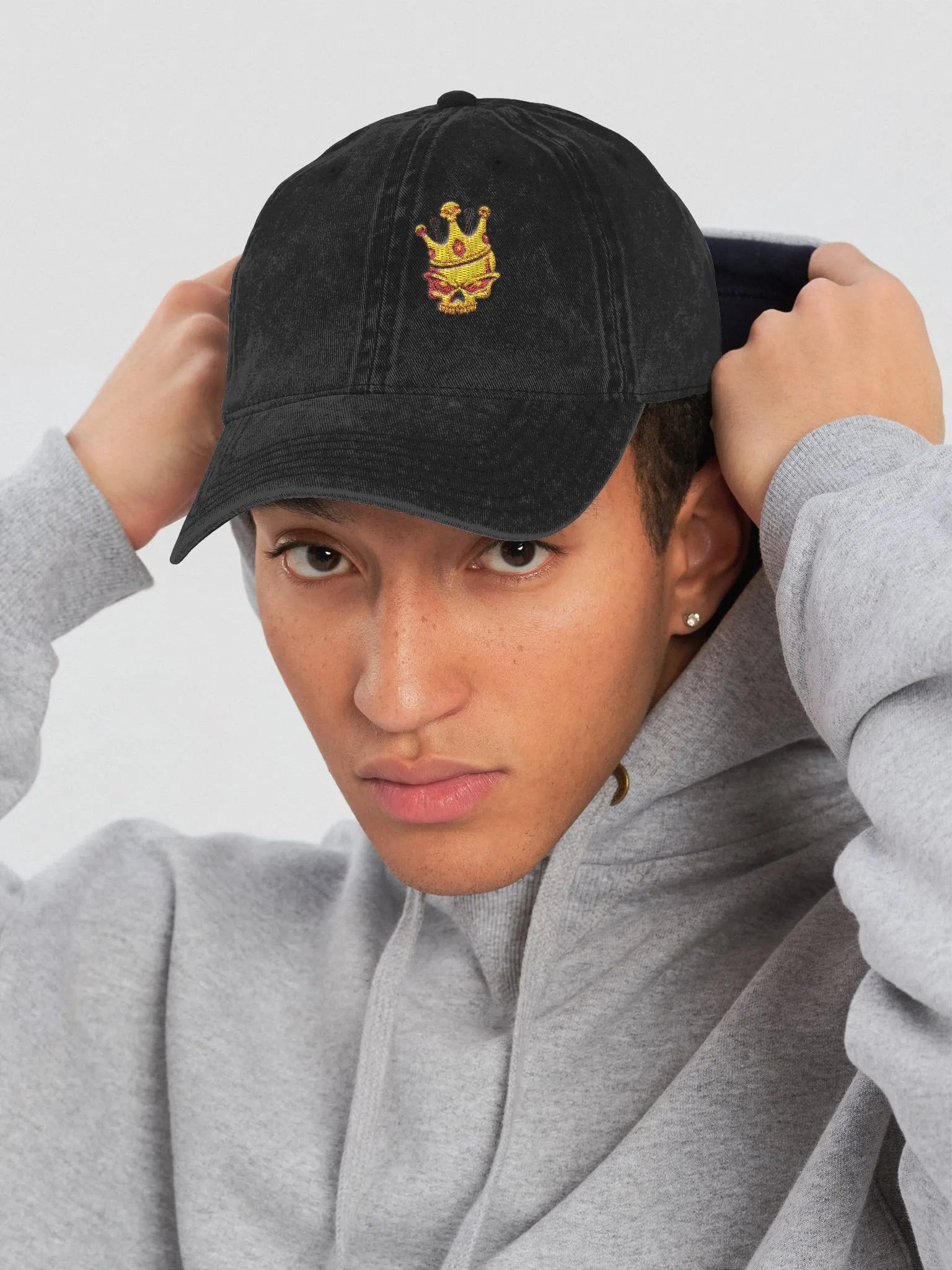 Skull Dad Hat product image (1)