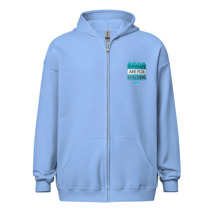 Sundays Are For Building Zip-Up Hoodie product image (2)