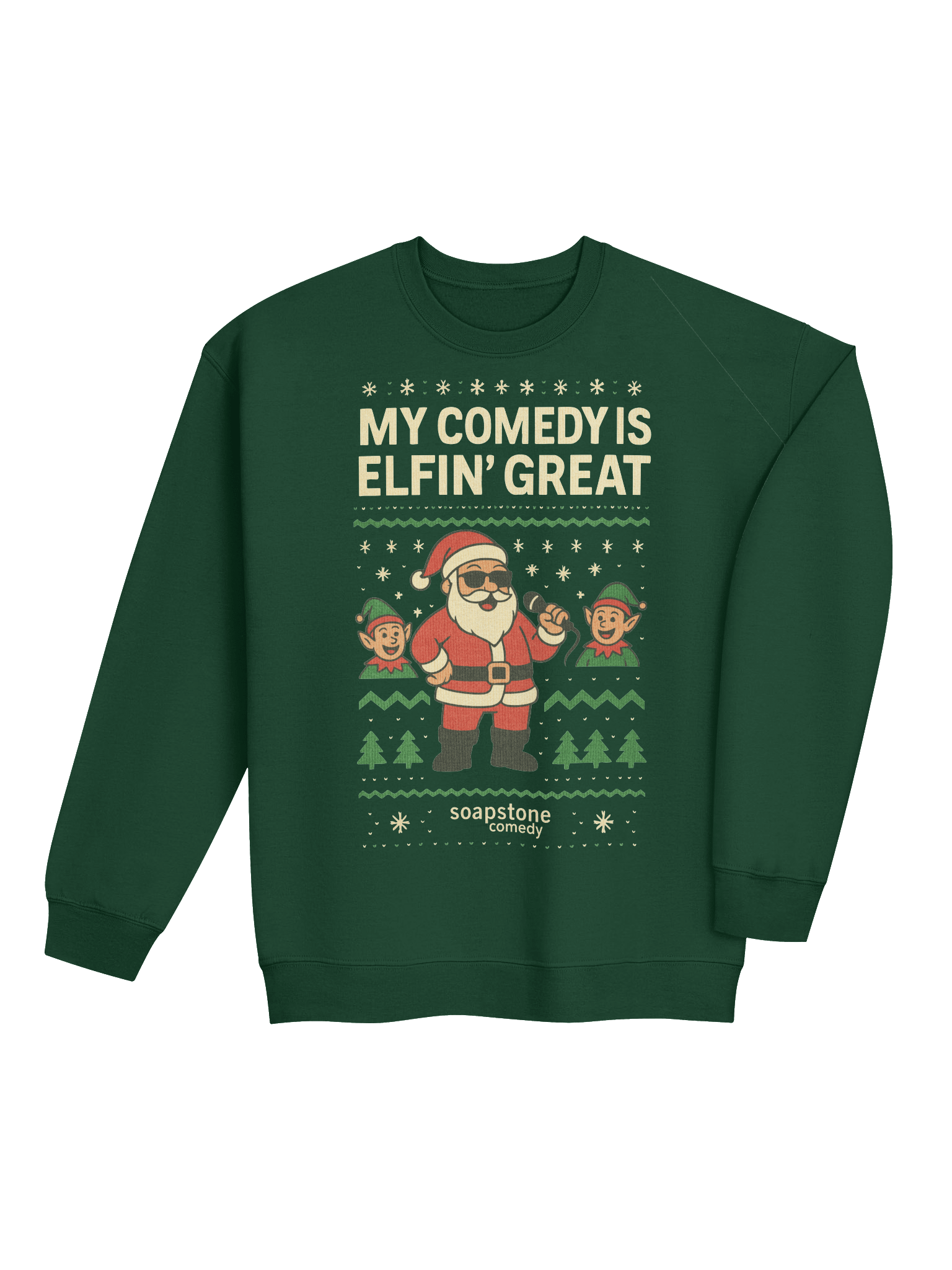 Santa's Comedy Crewneck product image (3)