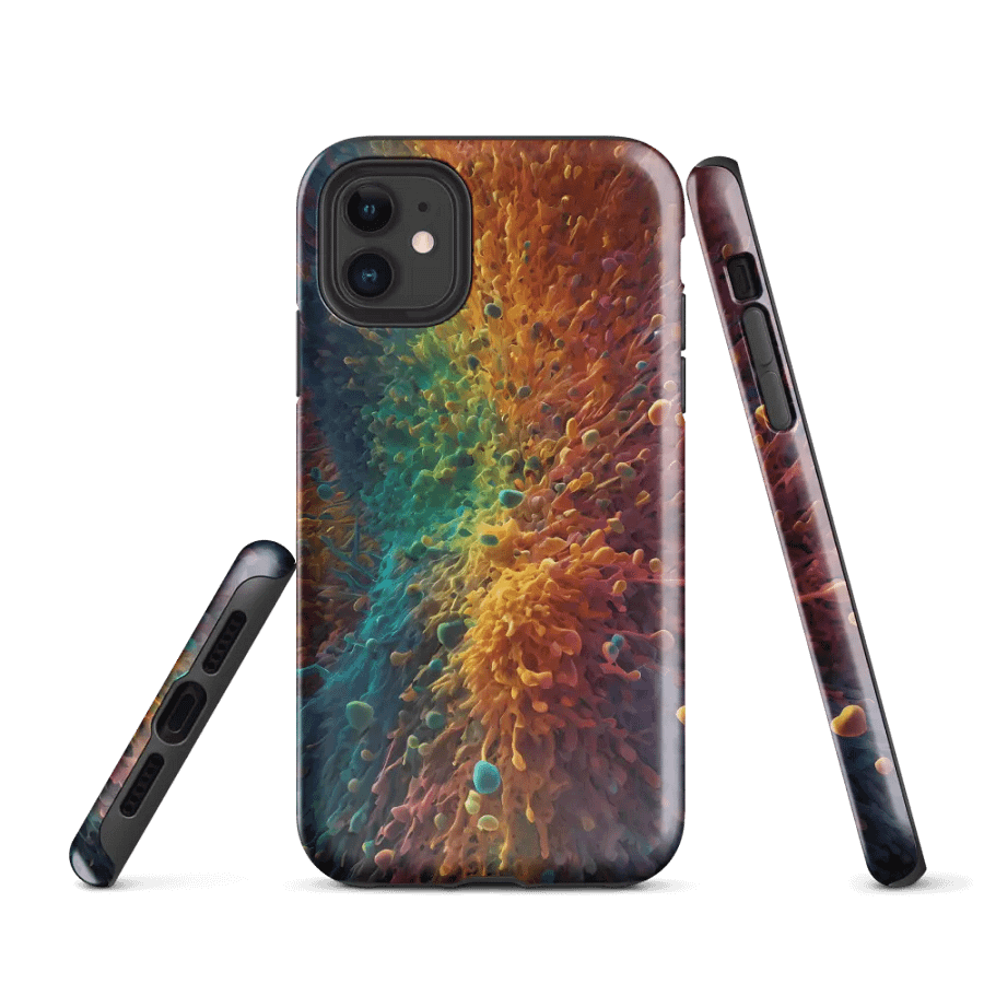 Tough Case for iPhone® – Color Explosion product image (1)