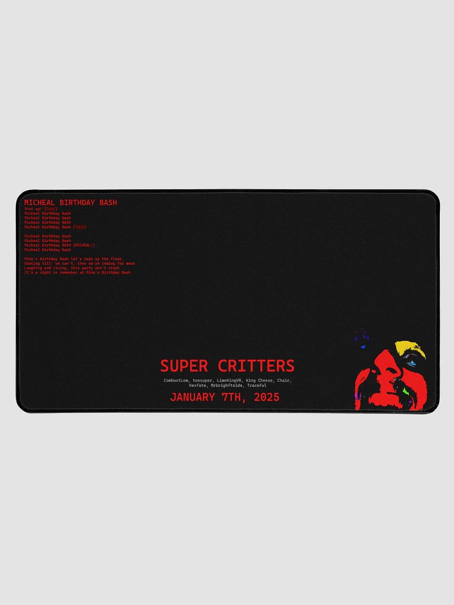 Super Critters Desk Mat product image (1)
