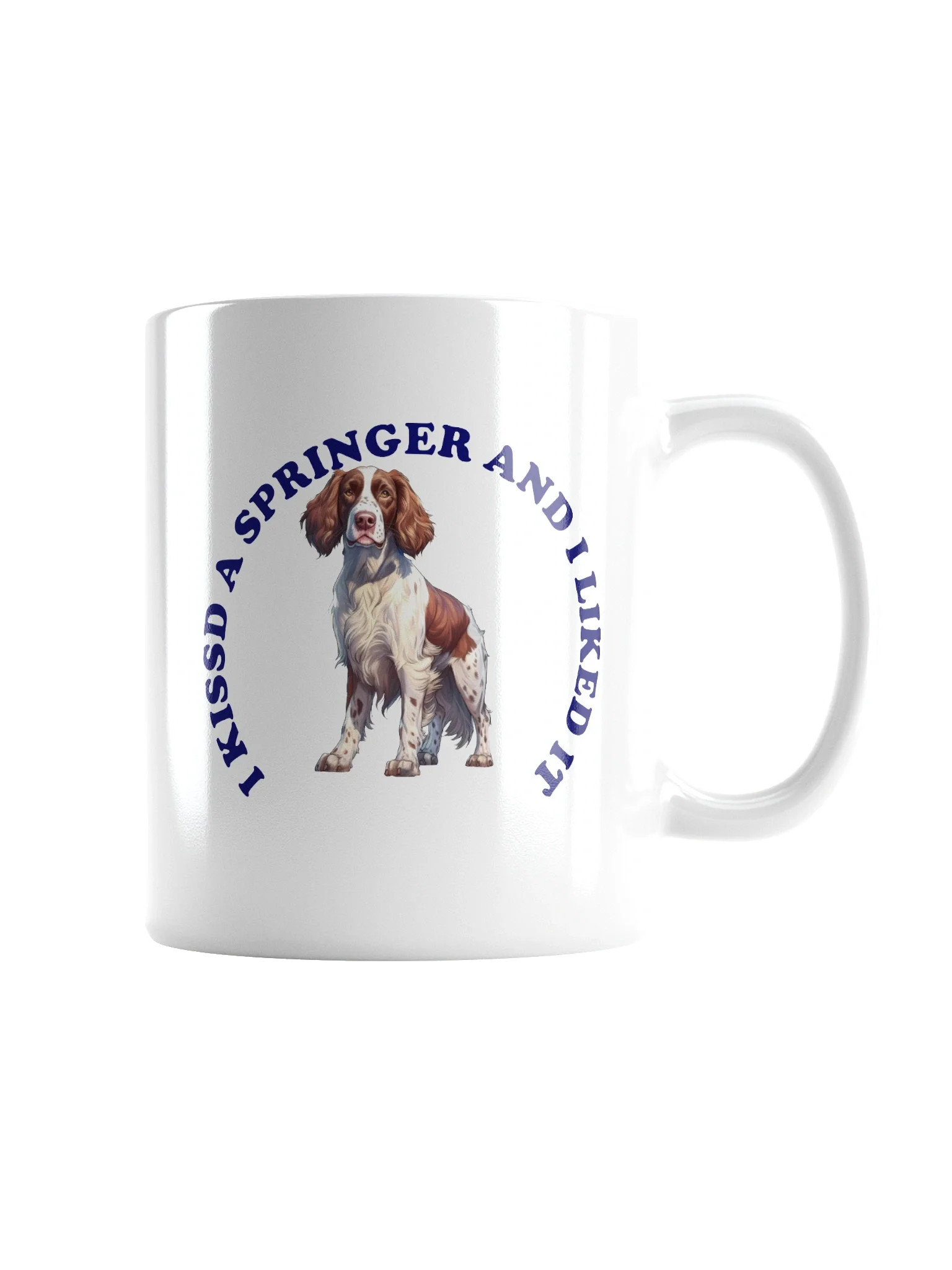 I Kissed a Springer Spaniel, Mug product image (4)