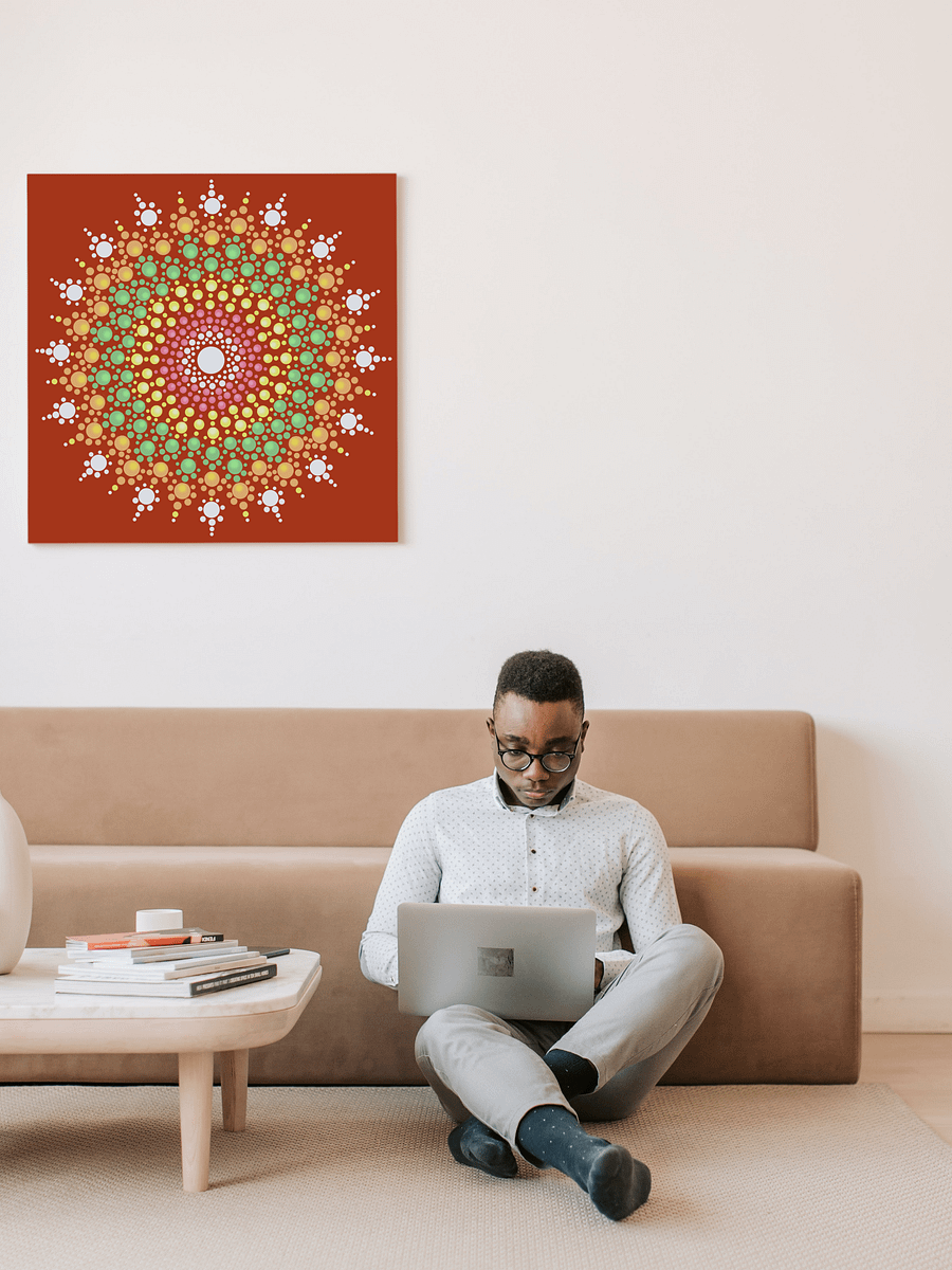Pastel Dot Mandala Posters, 2 JPG files product image (3)