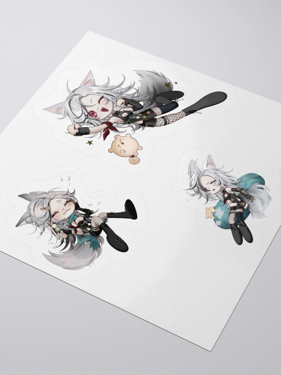 Adventurer Paws Chibi Sticker Set product image (8)