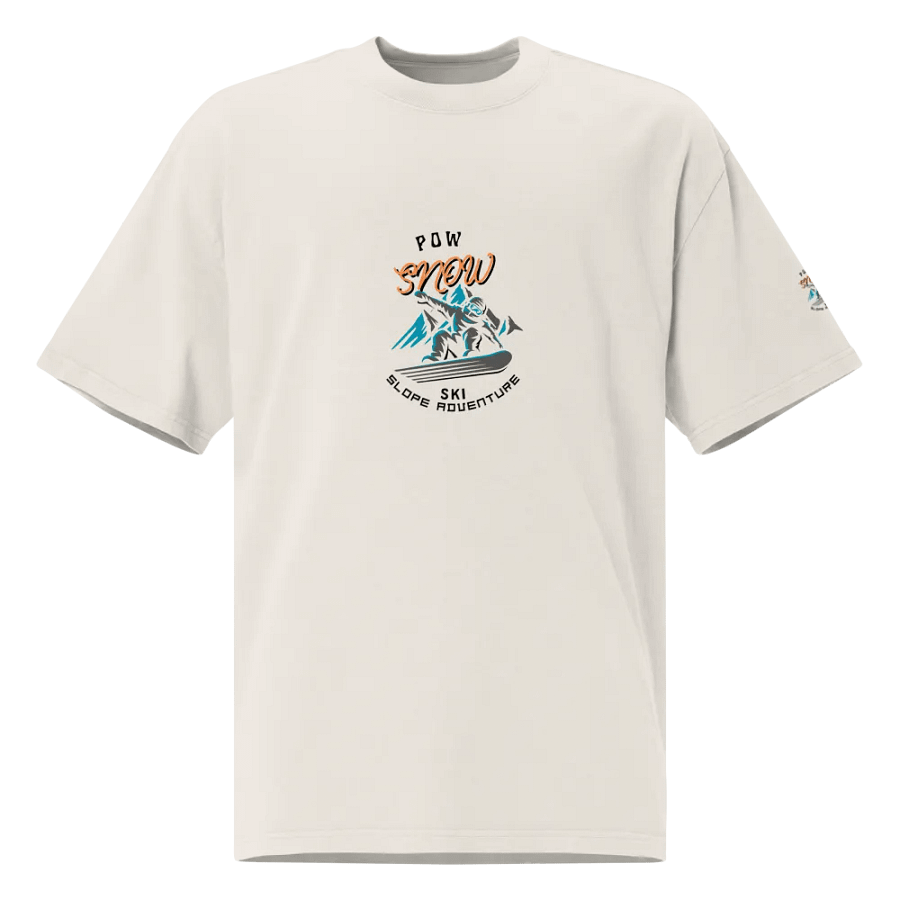 Snowbound Nostalgia Oversized Tee product image (25)