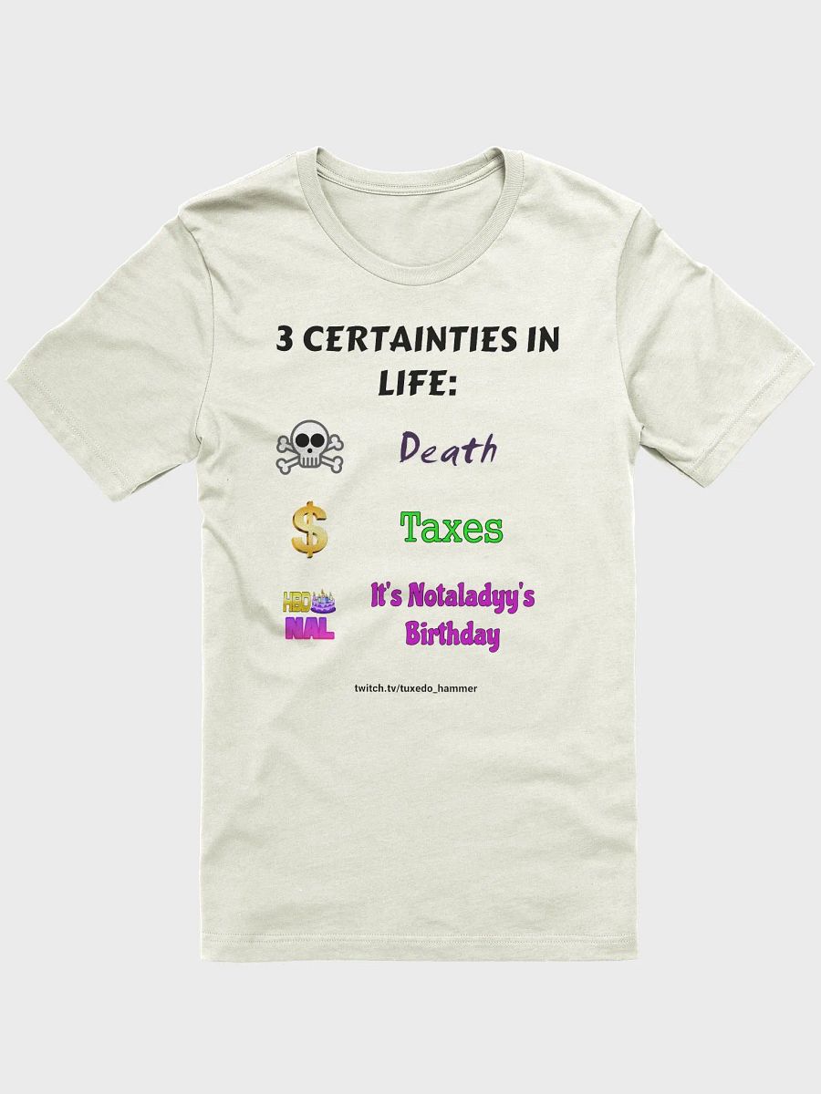 NAL Birthday Unisex T-Shirt product image (11)