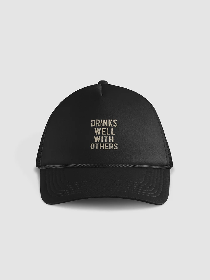 Drinks Well With Others - Vintage Vibes Foam Trucker Hat product image (1)