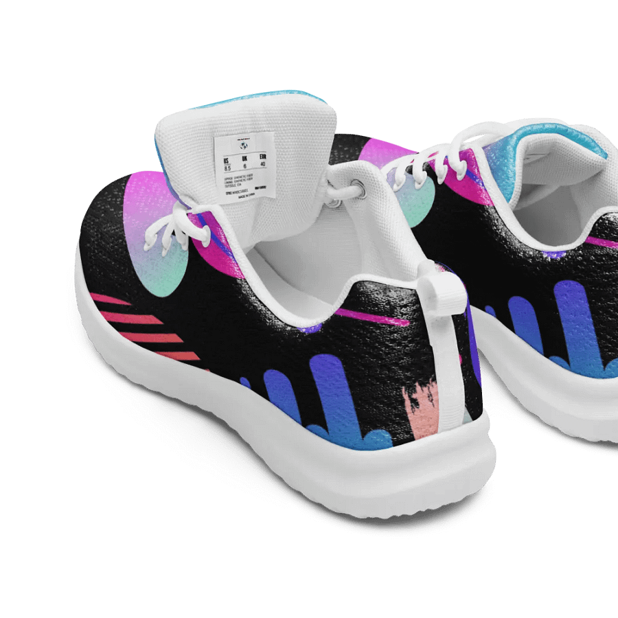 90's Pattern Vibrant Stride Men's Sneakers product image (5)